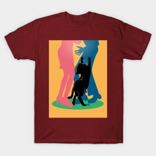 People and cat T-Shirt